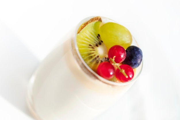 Фото Йогурт и фрукты
