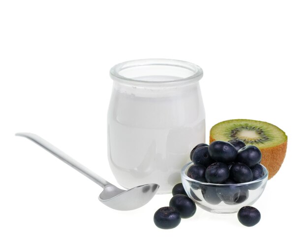 Yogurt with fruits