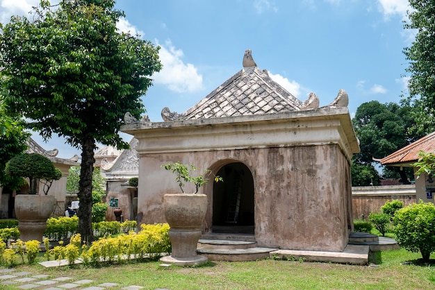 Yogyakarta Indonesia November 22 2022 Tamansari Water Castle one of the historical buildings in the special region of Yogyakarta Indonesia