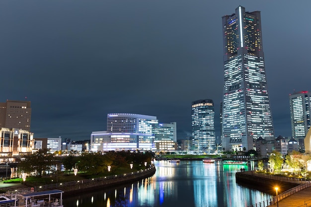 Yokohama at night