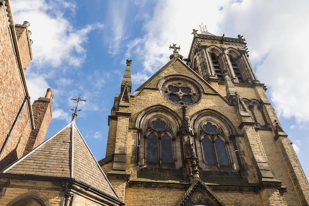 YORK UK JUN11 2017 Landscape of Cathedral Church in York England