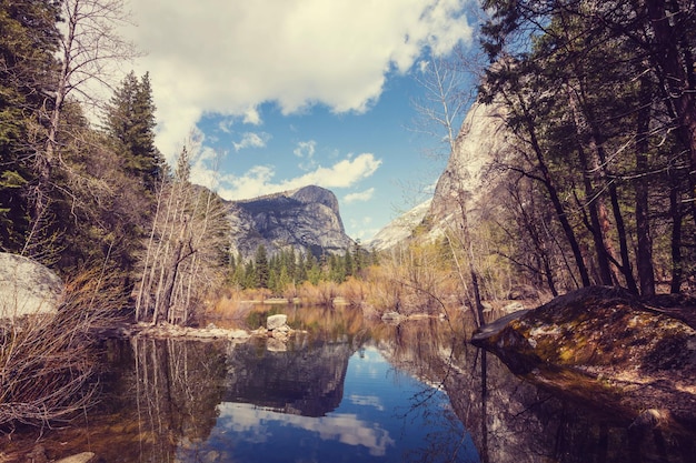 Yosemite landschappen