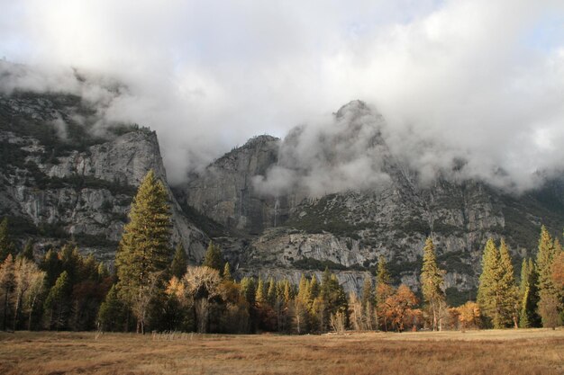 Yosemite national park in the fall