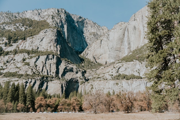 Foto montagna del parco nazionale yosemite