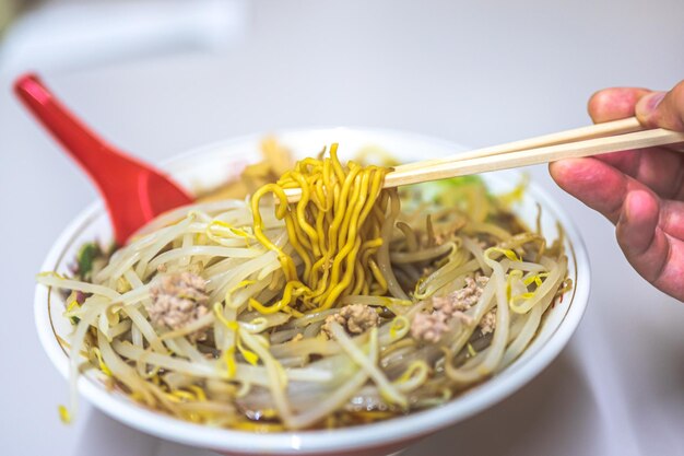 吉野の旭川醤油ラーメン