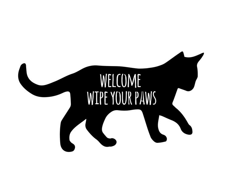 Photo 너와 나와 고양이 svg cat svg cat svg bundle 손으로 그린 고양이에 대한 영감을 주는 인용구