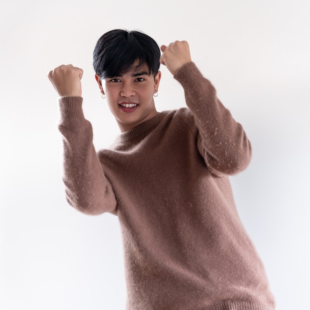young adult boy portrait