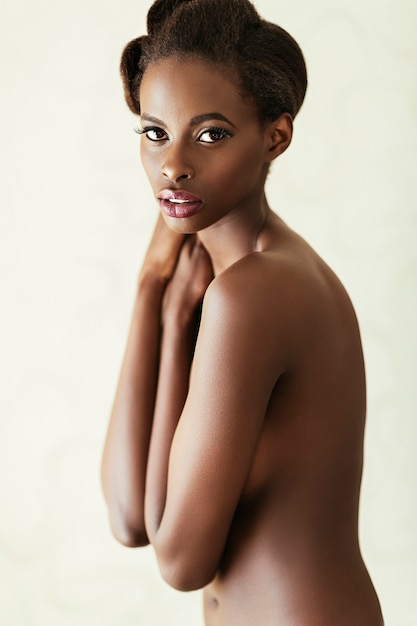 Young african woman