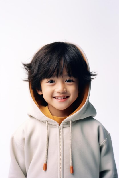 Young Asian boy a child portrait