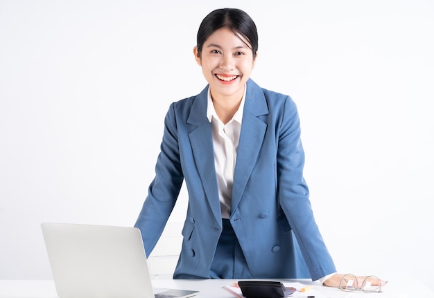 Young Asian businesswoman working concept