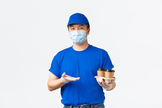 Young Asian man posing in the studio