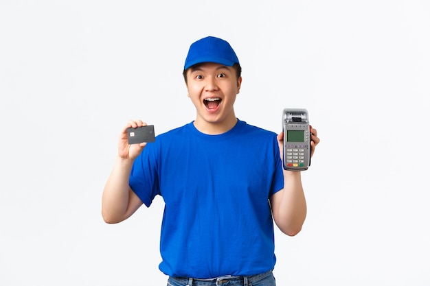 Young Asian man posing in the studio