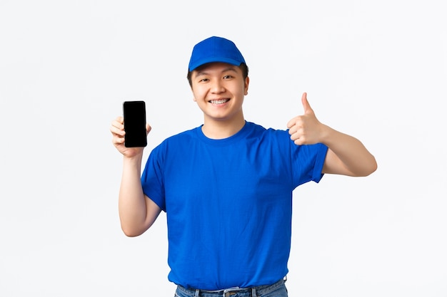 Young Asian man posing in the studio