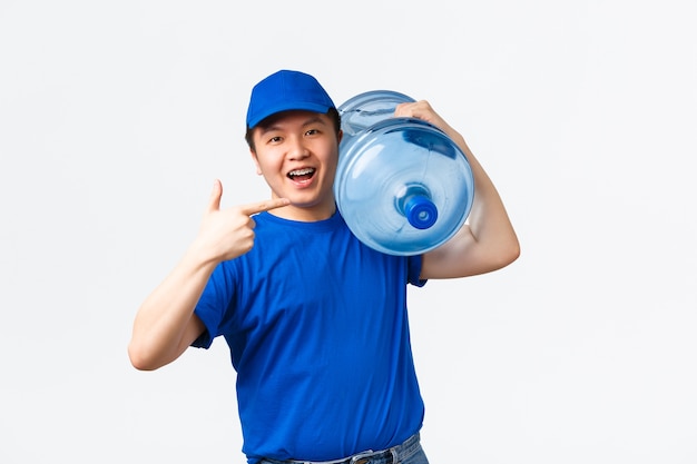 Young Asian man posing in the studio