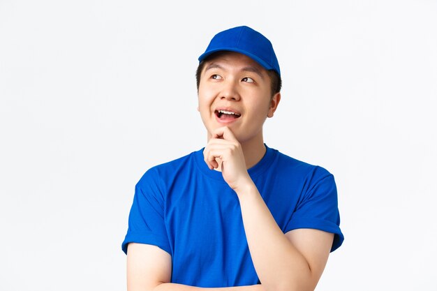 Young Asian man posing in the studio