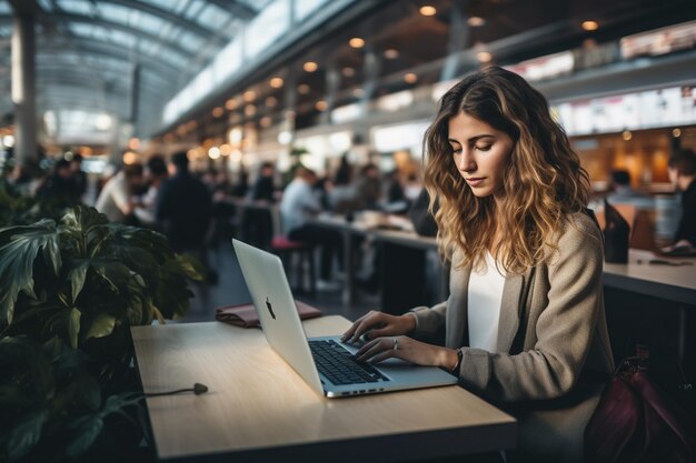 young asian woman sitting at home with laptop computer girl browsing websites or studying