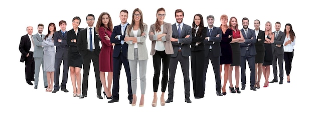 Young attractive business people the elite business team