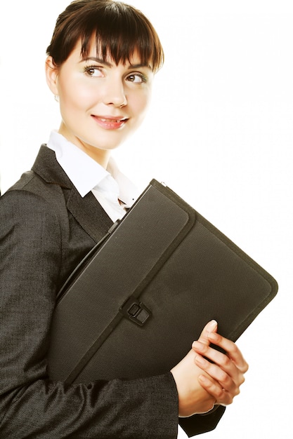 young attractive business woman