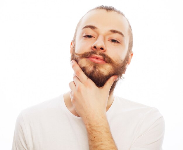 Young bearded man