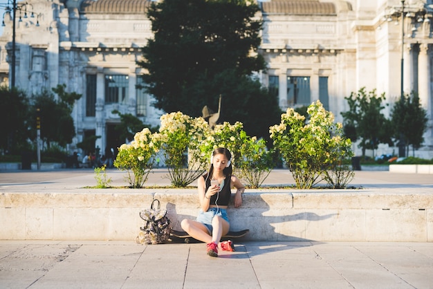 Young beautiful asiatic woman