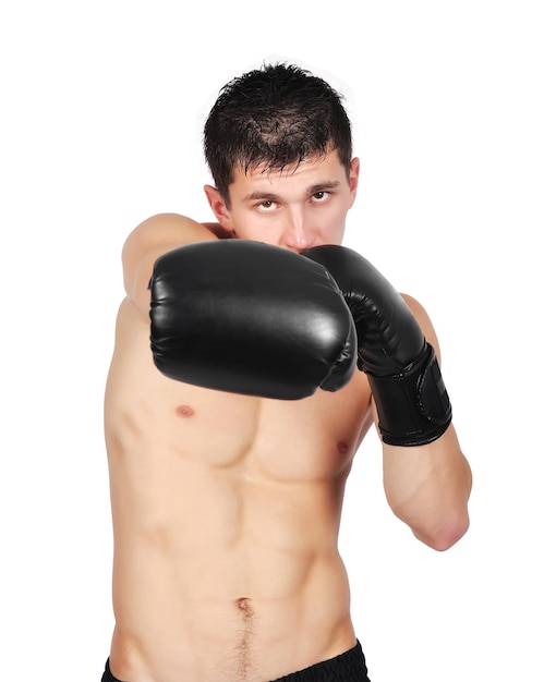 Young Boxer fighter