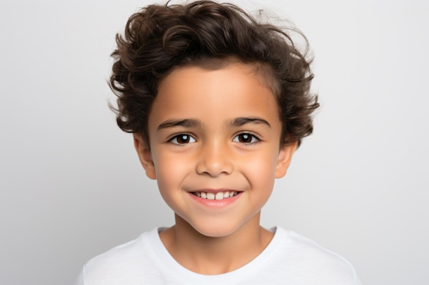 a young boy with a toothbrush in his mouth