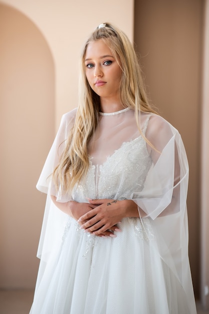 Young bride portrait