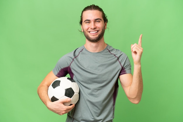 Young brunette handsome man