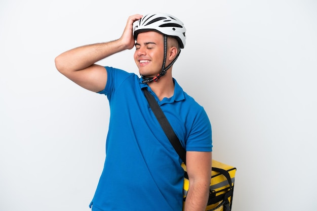 Young brunette hispanic man