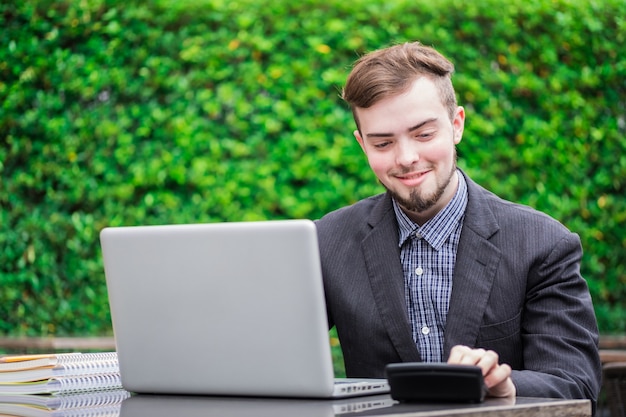 Young business man