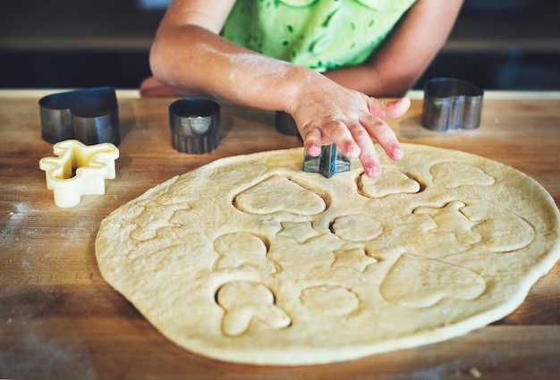 Young caucasian baker