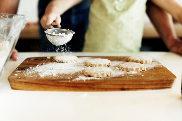 Young caucasian baker