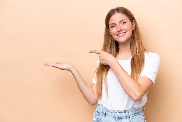 Young caucasian blonde woman