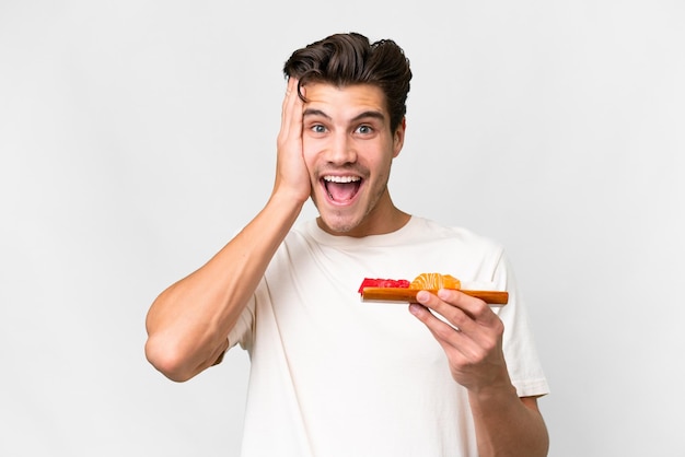 Photo young caucasian man