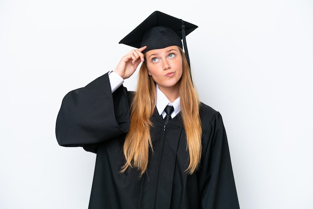 Young caucasian woman