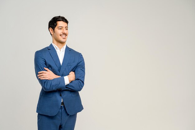 Photo a young confident professional man