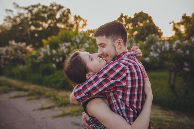 Young couple in love