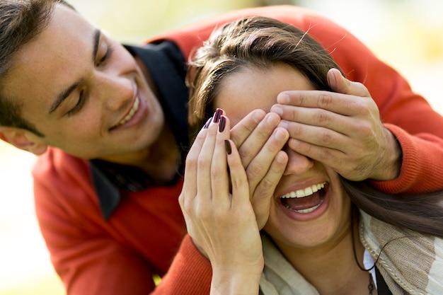 Photo young couple