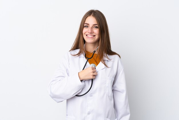 Young doctor woman