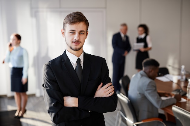 Young Entrepreneur Posing