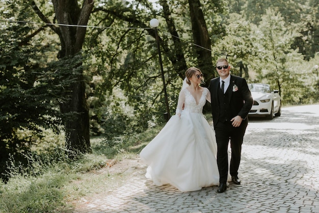 young family, the wedding, the newlyweds