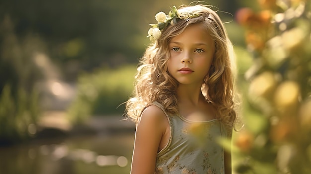 young girl aesthetic desktop wallpaper 8k Photography background