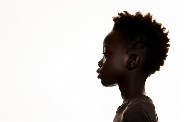 Foto una giovane ragazza con una camicia nera e i capelli neri