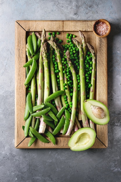 Young Green asparagus