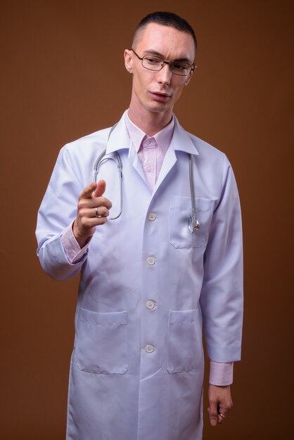 Young handsome doctor