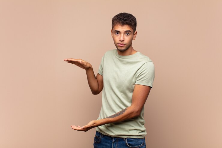 Photo young handsome man
