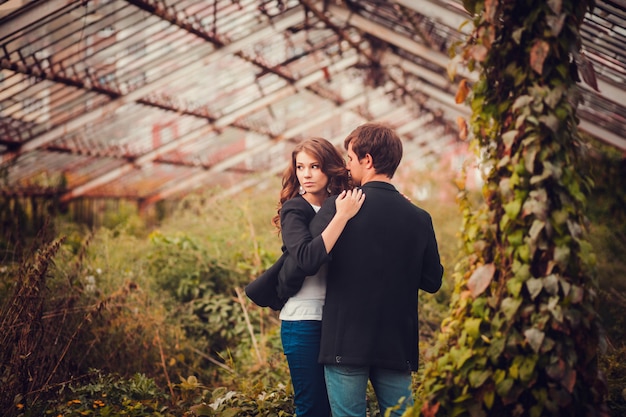  young happy couple