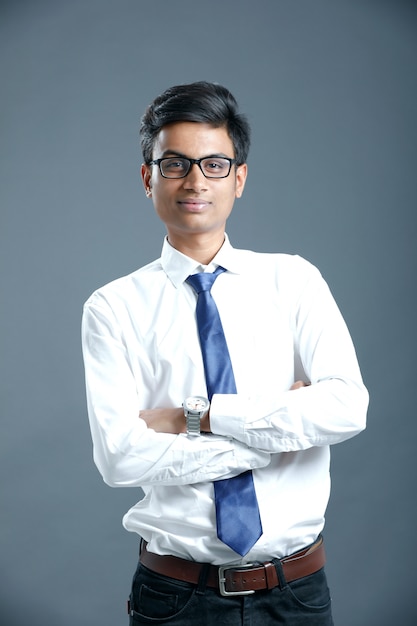 young indian employee 