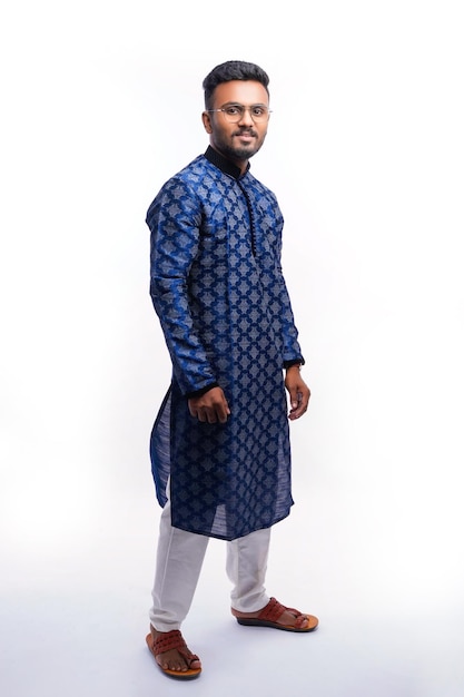 Young indian man on traditional wear