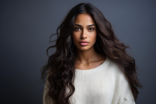 Young Indian woman looking at the camera